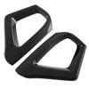 Carbon Fiber 2PCS Rear Fog Lamp Light Cover Trim For Subaru Crosstrek 2023 2024