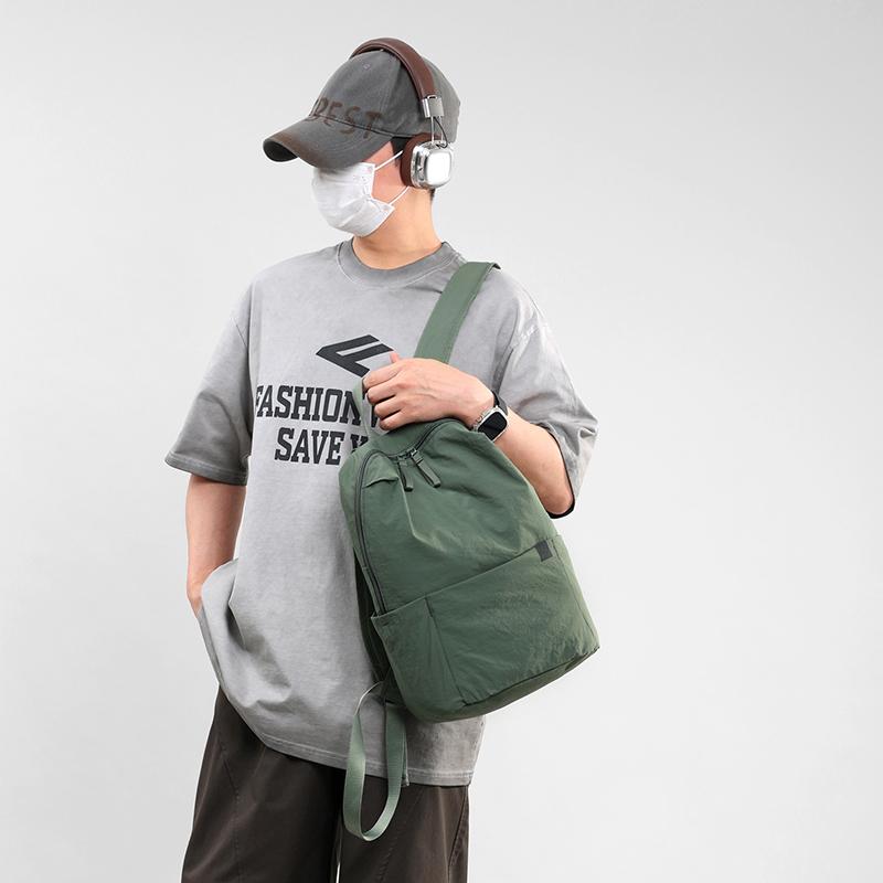 Men Women Lightweight Backpack Student Schoolbag Travel Bag