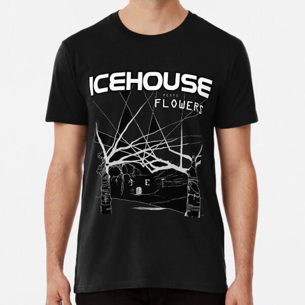 Icehouse  Flowers Tee  shirt TShirt Made in Australia Unisex T-Shirt S
