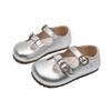 Girls' black leather shoes, children's shoes with soft soles, lightweight new model, children's soft-soled princess shoes, single shoes,