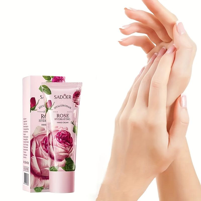 60ml Rose Essence Hand Cream - Natural Rose Essence - Fragrance, Special Double Tube Design - Outer Tube 30ml+Inner Tube 30ml, Exquisite Packaging