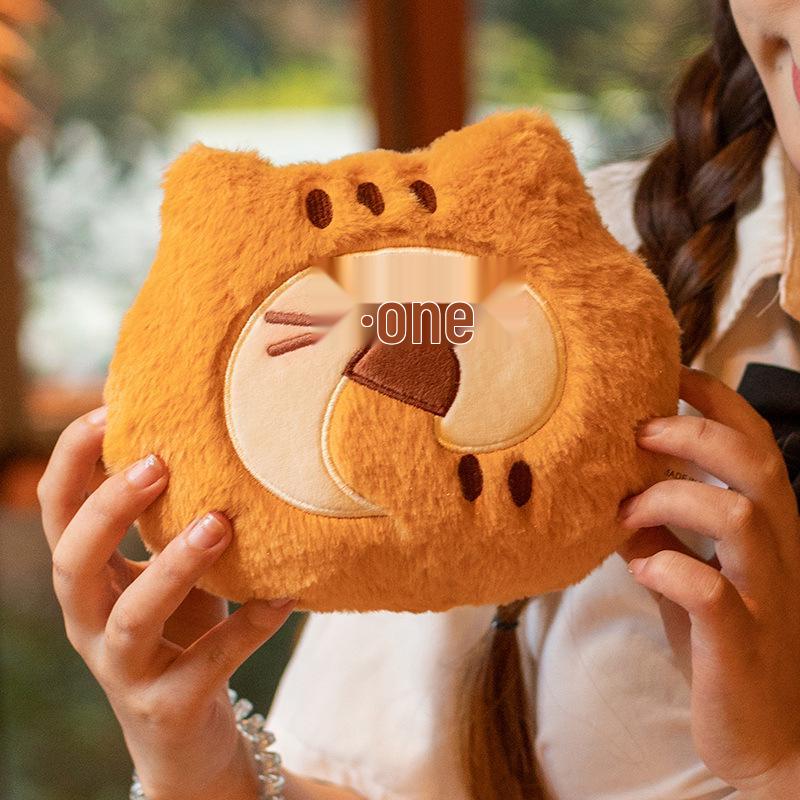 Calico Meow Cookie Plush Doll Pillow - Cute Cat Roll Plush Toy Gift
