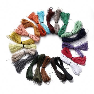 Mary Handmade Diy Wire Jewelry Accessories 1mm Taiwan Wax Cord 3-strand Waxed Thread - Can Be Soldered