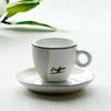 Set Creativo Tazza Opaca e Piatto Tazza in Ceramica, Tazzine da Caffè Espresso Specifiche Americane Tazze da Caffè Italiane, Tazza da Tè Pomeridiano 60ML/180ML/240ML