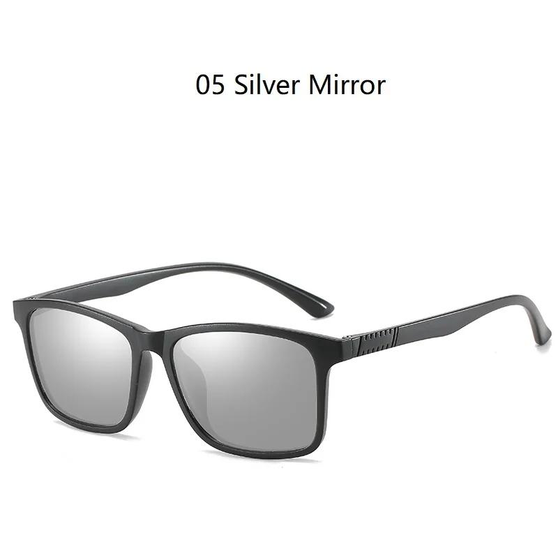 Ultra Light Sunglasses Men  Frame Polarized Driving Rectangle Vintage Glasses Luxury Brand Designer Glasses Man Uv400 No Box