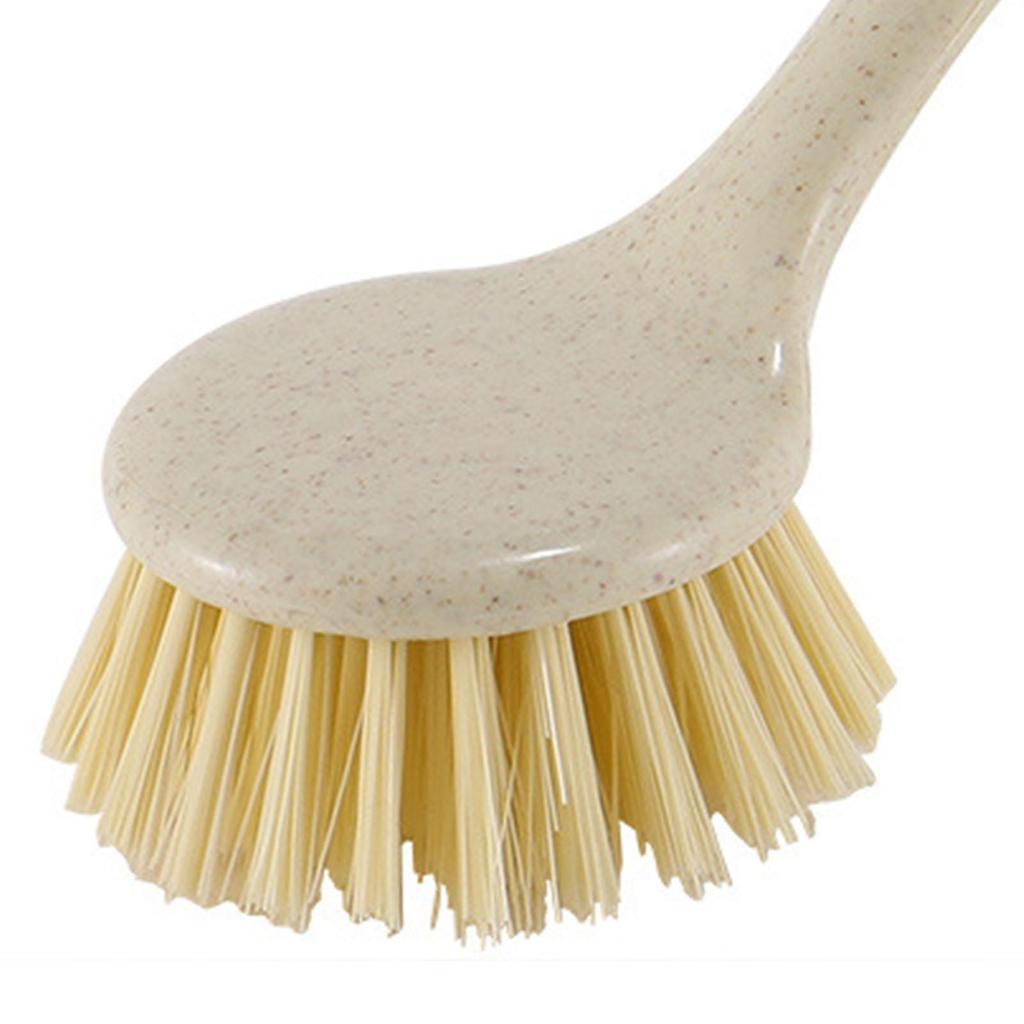 Long Handle Kitchen Pot Brush Multifunctional Dish Scrubber Efficient Cleaning Brush for Pot Pan Sink Cookware Stain Removal Tool