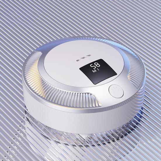 Rauchentferner Auto Luftreiniger mit Digitalanzeige, Negativ-Ionen Ozon Generator für Geruch Auto Beseitiger Beseitigung & , 2000mAh