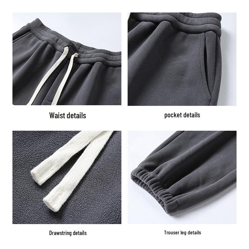 JEEP SPIRIT Men's Thermal Fleece Jogger Pants