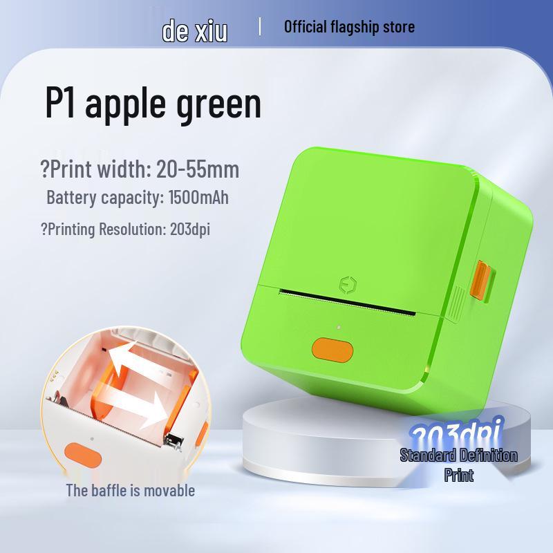 P1 Bluetooth Thermal Label Maker for Creative Home Labels & Stickers