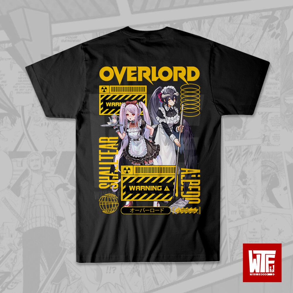 Wtfid Overlord Kaos Anime Tshirt Jepang Streetwearwibu S