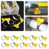 10 Pcs Sealing Water Pipe Faucet Fasteners Powerful Fastener Hose Clamp  Welding Application
