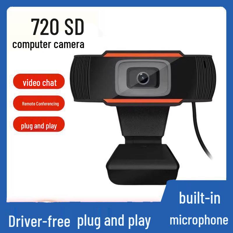 4K Ultra HD USB Webcam with Microphone for Online Classes and Live Streaming