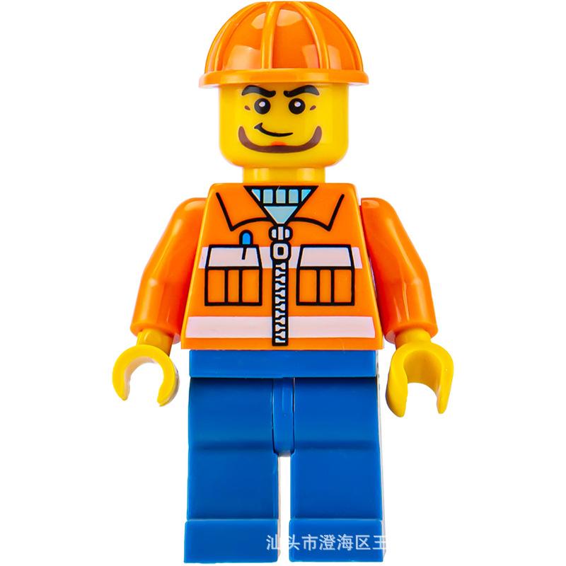 Ninja Warrior Superhero Military Doll Building Block Toy