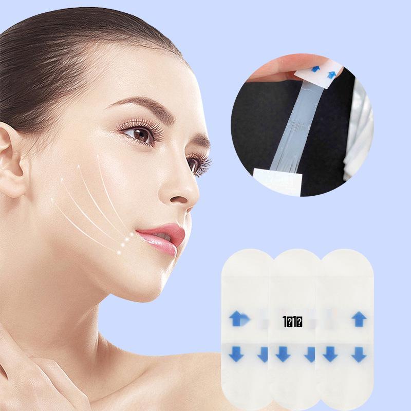 PE Face Slimming & Lifting Stickers: Invisible V-Face, Tightens Nasolabial Folds & Double Chin for a Slimmer Look