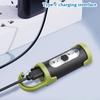 Rechargeable Keychain Flashlights 4 Modes Work Light Flashlight Super Bright Mini Emergency Keychain Light for Walking Hiking
