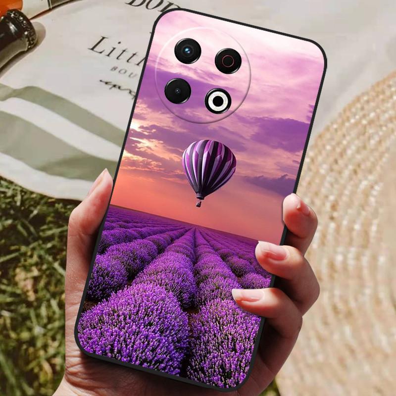 Für Tecno Spark 30 Pro KL7 Hülle Luxus Handy Silikon Rückseite für Tecno Spark 30Pro 4G Hüllen Schutz Stoßfest Schale Capas