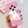 For Xiaomi Redmi 14C Case Cute Cat Butterfly Painted Cover Clear Silicone Soft TPU Phone Case For Xiaomi Redmi 14C Redmi14C Bags