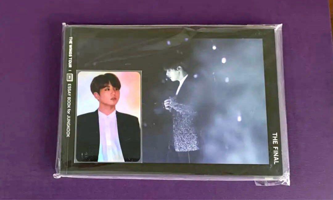 

[USED] BTS Official Wings Tour Final Essay Book Jungkook JK