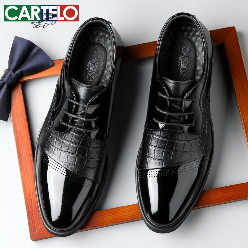 CARTELO Men s Formal Business Derby Shoes 41