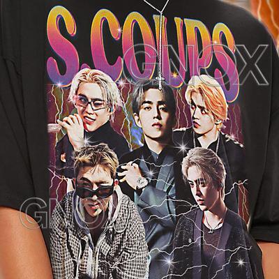 S.COUPS Shirt, SCoups Tshirt, S Coups Retro Kpop Idol Tees, S Coups Retro 90s Sweater, S Coups Merch Gift, Kpop Idol Gift, Kpop Merch #saf