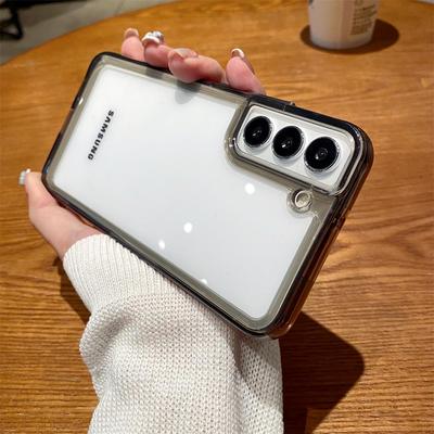 Luxury Transparent Shockproof Case for Samsung S24 S23 S22 S21 FE Plus Ultra 5G A A32 A52 A72 4G A33 A53 A73 A Crystal Cover