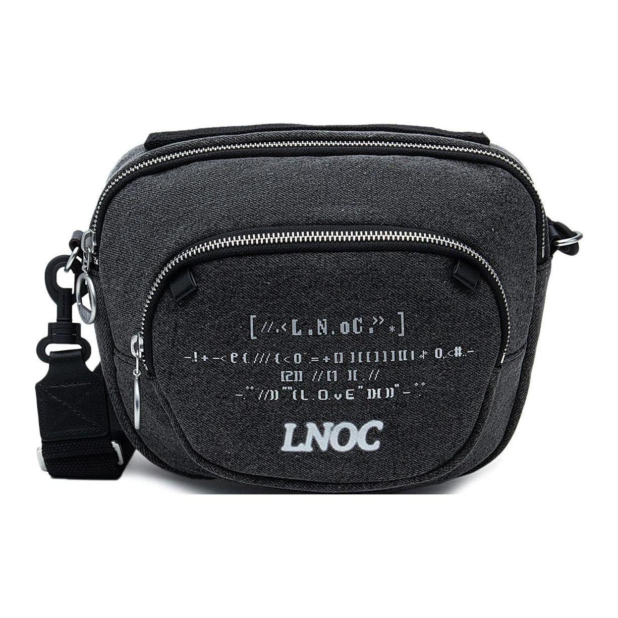 Li Ning Earth Art Cotton Single Shoulder Chest Bag Crossbody Bag Unisex bags Black ABDT063-1 Black