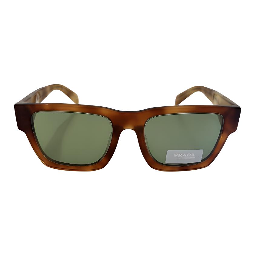 Prada Logo Square Sunglasses Unisex sunglasses Tortoise 0PRA06SF11P60C54