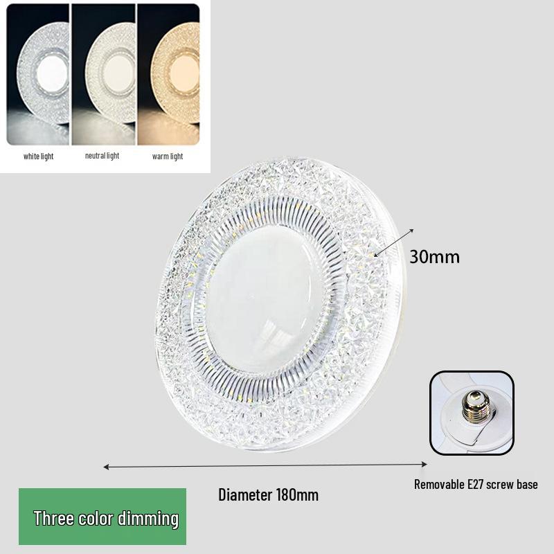 Multicolor UFO LED Light Bulb, E27 Screw-in, Eye-Friendly, Energy-Saving for Living Room & Bedroom