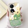 For Honor X7b Cute Panda Rabbit Cartoon Case HonorX7b X 7B 4G CLK-LX1 LX2 LX3 Camera Protective Soft Silicone Phone Cases