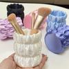 3D Printed Silk Pen Holder Makeup Brush Storage Bucket Cosmetic Stationery Pencil Storage Organizer Desktop Ornaments Figurine