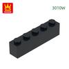 Non-Toxic 52Pcs/Lot Thick Bricks 1X5 Dots Block Moc Color Accessories Compatible With 3010W Brick Diy Children'S Toy Assembly Part