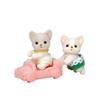 Sylvanian Family Chihuahua Twins Figur 5431, 1 st, populära koreanska leksaker
