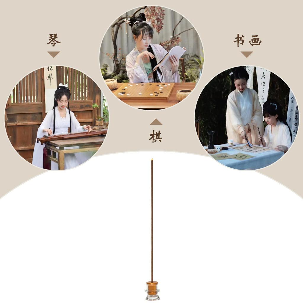 REN JIAN YOU WEI Sandelholz und Fruchtig-Blumige Räucherstäbchen mit 40 Stäbchen Räucherwerk, Agarholz, Duft, Halter, (Hainan Chenxiang)