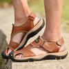 Casual Sandals Genuine Leather Men Summer Shoes Cool Fashion Men's Beach Shoes