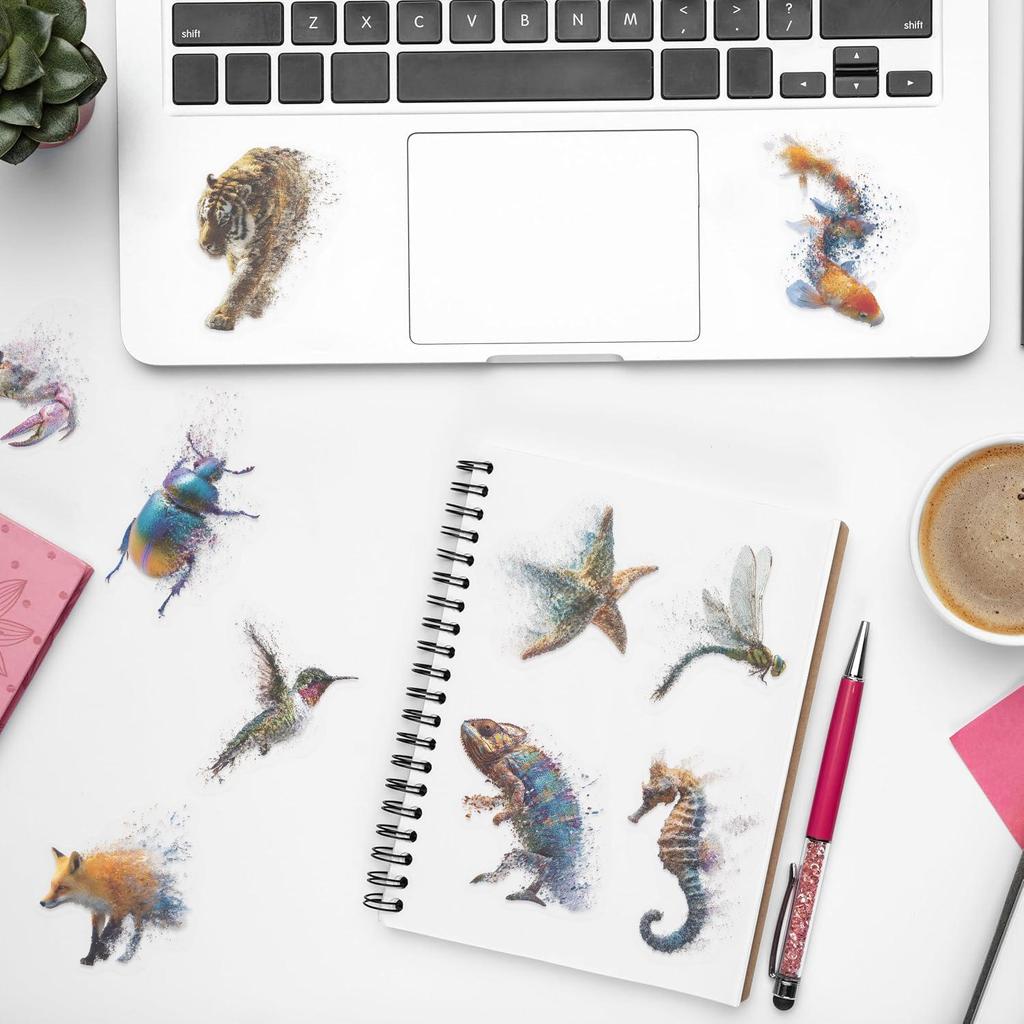 50 Creative Sports Graffiti PET Stickers for DIY Decoration: Journal, Phone Case, and Computer Decals