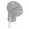 Boat Deck Filler with Key Cap Marine Stainless Steel Hardware for Yacht RV 45 Degrees 1.5in 38mm