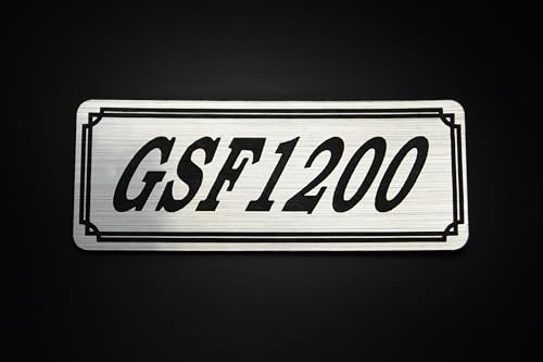 

QE-628-2 GSF1200 Suzuki Exterior Tank Custom Parts Silver Black Original Sticker