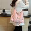 Women'S PU Leather Tote Bag Fashion Large Capacity  Versatile Chain Strap Shoulder Bag Elegant Commuter Backpack For Outing