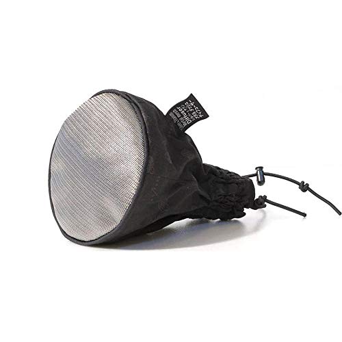 

Y.S.PARK YSPARK Silver & Titanium Heavy Metal Mesh Diffuser, Large, Black