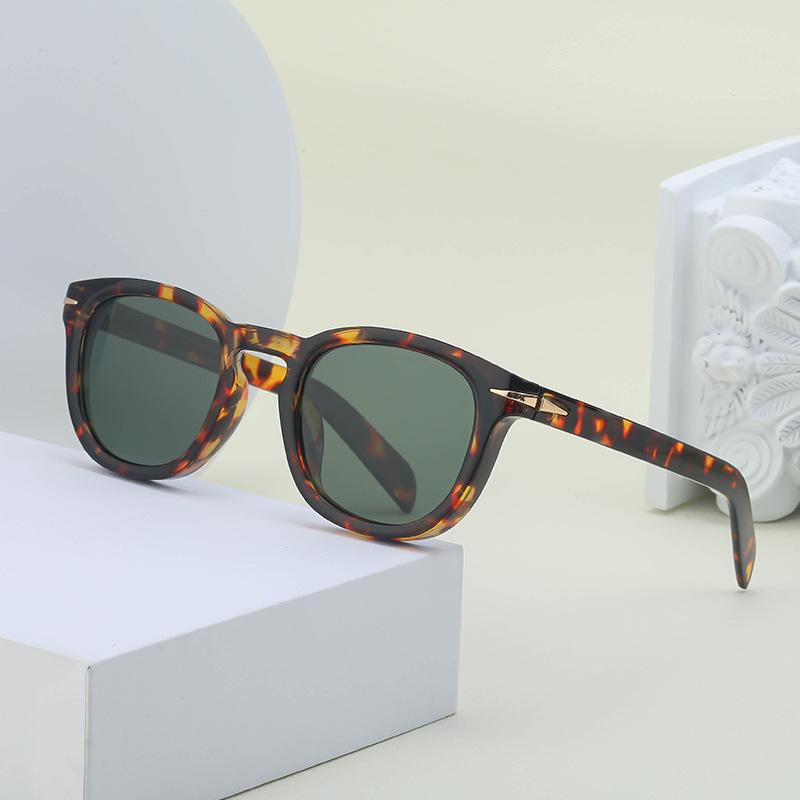 Vintage TR polarized sunglasses men's fashion oval frame sunglasses men's polarizing glasses shad