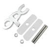 3D Chrome OPC Metal Front Grille Emblem Badge Sticker Accessories Decals For Opel Zafira Astra Vectra Car Styling