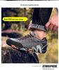 Men's Lightweight Non-Slip Genuine Leather Hiking Shoes - Breathable, Wear-Resistant Outdoor Shoes for Hiking and Travel (Unisex).