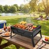 Grille de Barbecue d'Extérieur Épaisse Économiseur d'Espace Support de Grill Cuisson d'Extérieur