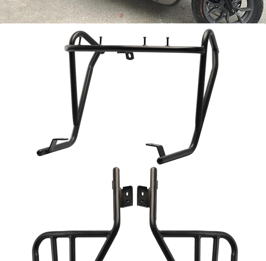 Ninebot Electric Scooter Carbon Steel Crash Bars (M80/M85/M90) - Thickened Bumper Guards