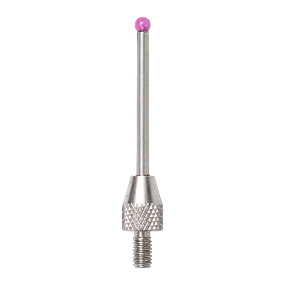 Steel Head 2mm Carbuncle M2 5 Thread Micrometer Gauge Probe Suitable for Dial Indicators and Computing Instruments