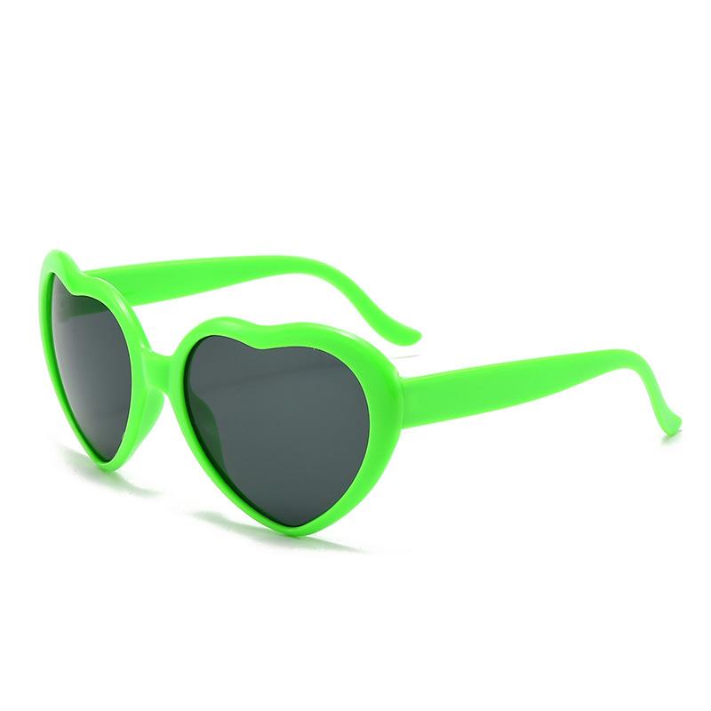Love Heart Shaped Effects Eyewear Watch The Lights Change to Heart Shape At Night Diffraction Glasses Women Fashion Eyeglasses