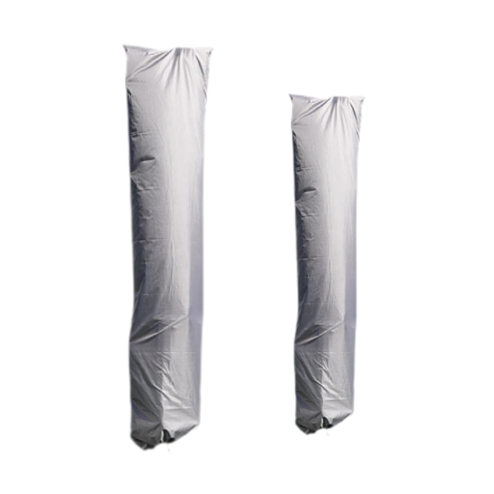 

Garden Parasol Cover Furniture Protective Portable Windproof Umbrella Cover Heavy Duty for Lawn Patio Courtyard Fishing Yard S