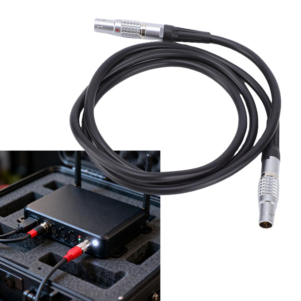 2 Pin Male to 2 Pin Male Power Cable Fit for   0B 35 Inch Camera Video Transmitter Power Cable Fit for Teradek  
