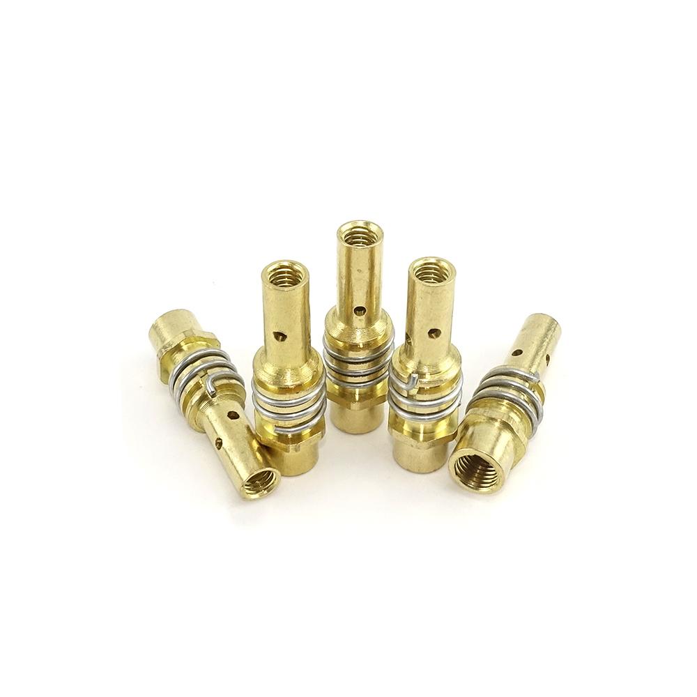5ks 15AK Držák kontaktní špičky Držák plynové trysky pro svařovací hořák MIG MAG