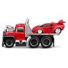 Maisto 1/64 Scale Muscle Machines 1980 MACK R685ST Flatbed/Lamborghini Countach Red Diecast Model Car 11552